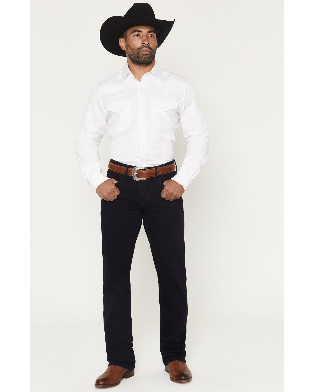 Black 1978® Men's Mitchum Wash Dexter Slim Bootcut Stretch Dark Wash