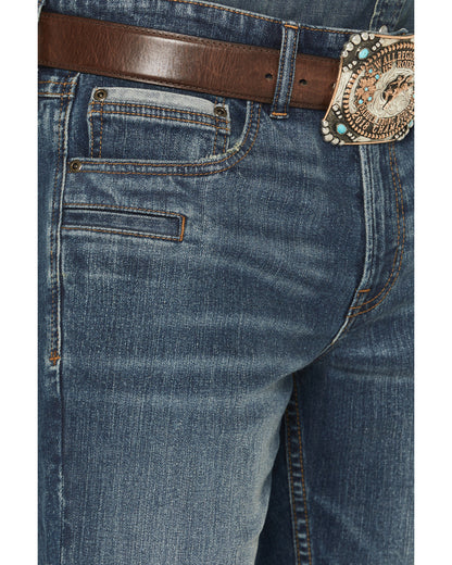 Men's Eastwood Wash Jackson Slim Straight Stretch Concealed Dark Wash