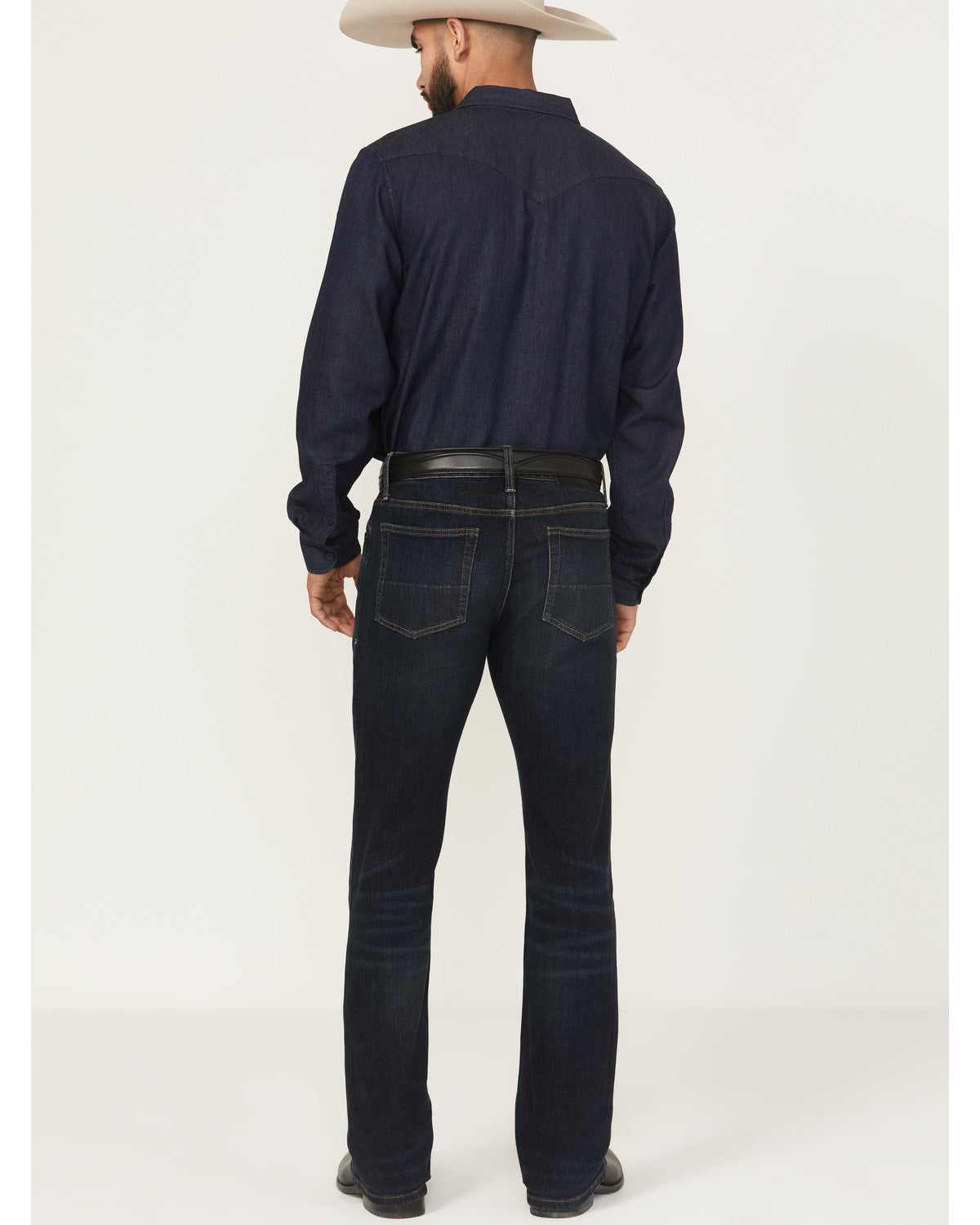 Black 1978® Men's Jericho Wash Dexter Slim Bootcut Stretch Dark Wash