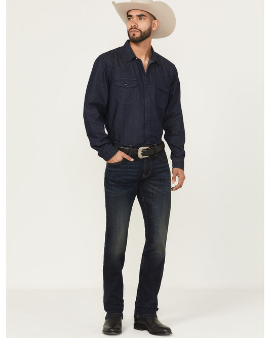 Black 1978® Men's Jericho Wash Tyler Slim Straight Stretch Dark Wash
