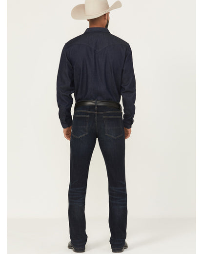 Black 1978® Men's Jericho Wash Tyler Slim Straight Stretch Dark Wash