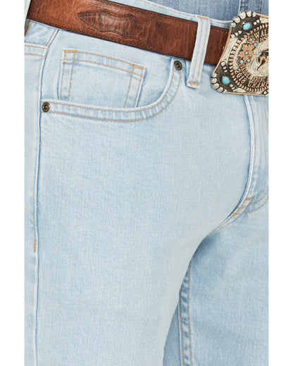 Men's Camino Wash Jackson Slim Straight Stretch Denim Jeans Light Wash