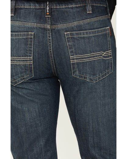 Men's FR Canter Dark Wash Straight Denim Jeans - Big Dark Wash