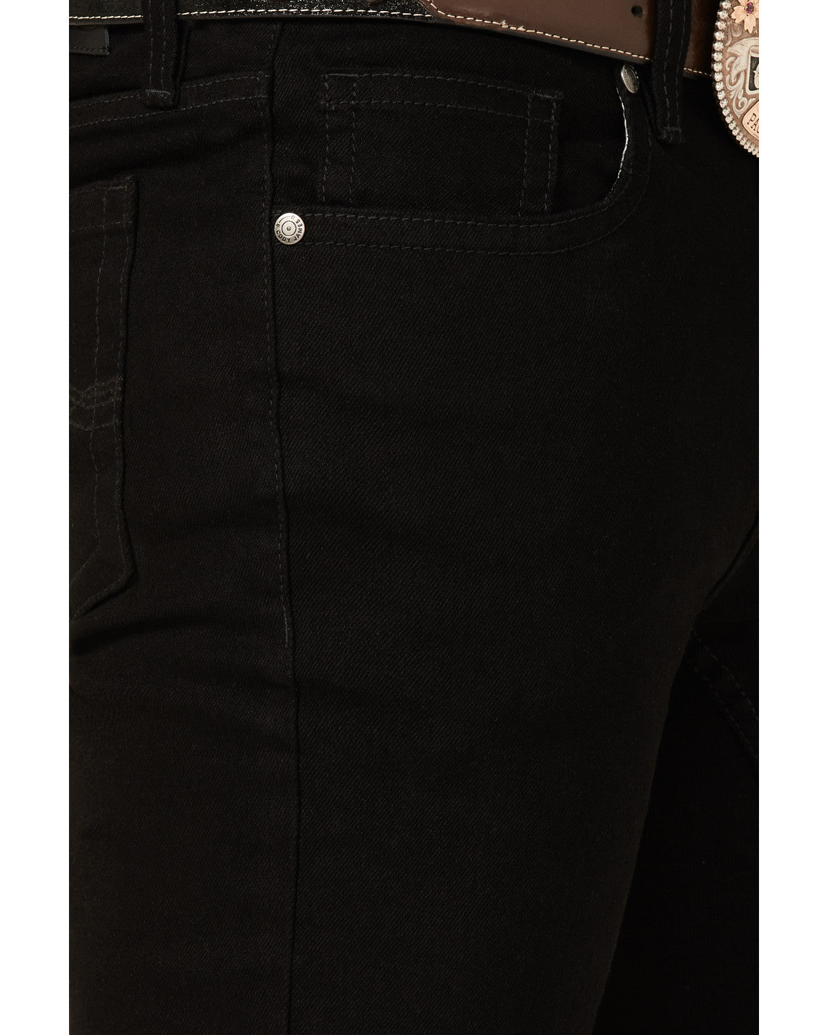 Men's Night Rider Wash Wyatt Slim Bootcut Stretch Denim Jea Black