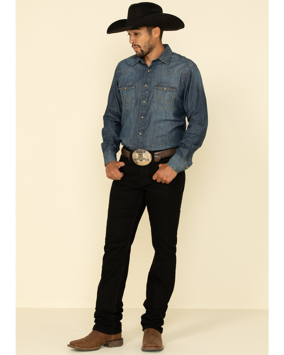 Men's Night Rider Wash Jackson Slim Straight Stretch Denim Black