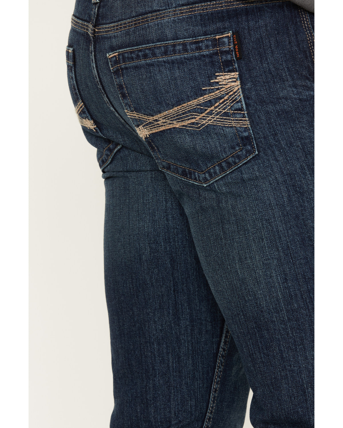 Men's FR Sidewinder Slim Straight Medium Wash Work Jeans Indigo