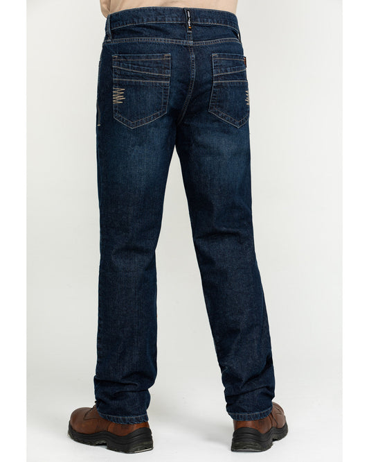 Men's FR Milliken Slim Straight Work Jeans Indigo