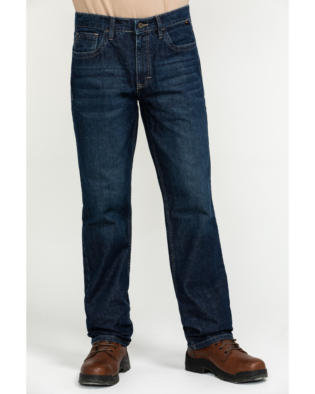 Men's FR Milliken Slim Straight Work Jeans Indigo