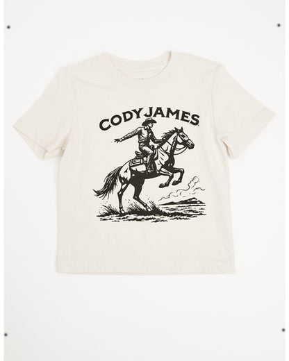 Toddler Boys' Only Rider Short Sleeve Graphic T-Shirt Cream