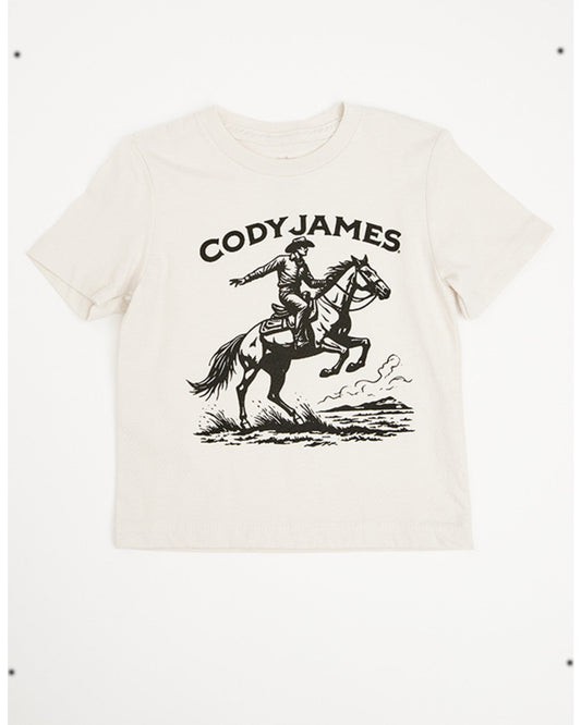 Toddler Boys' Only Rider Short Sleeve Graphic T-Shirt Cream