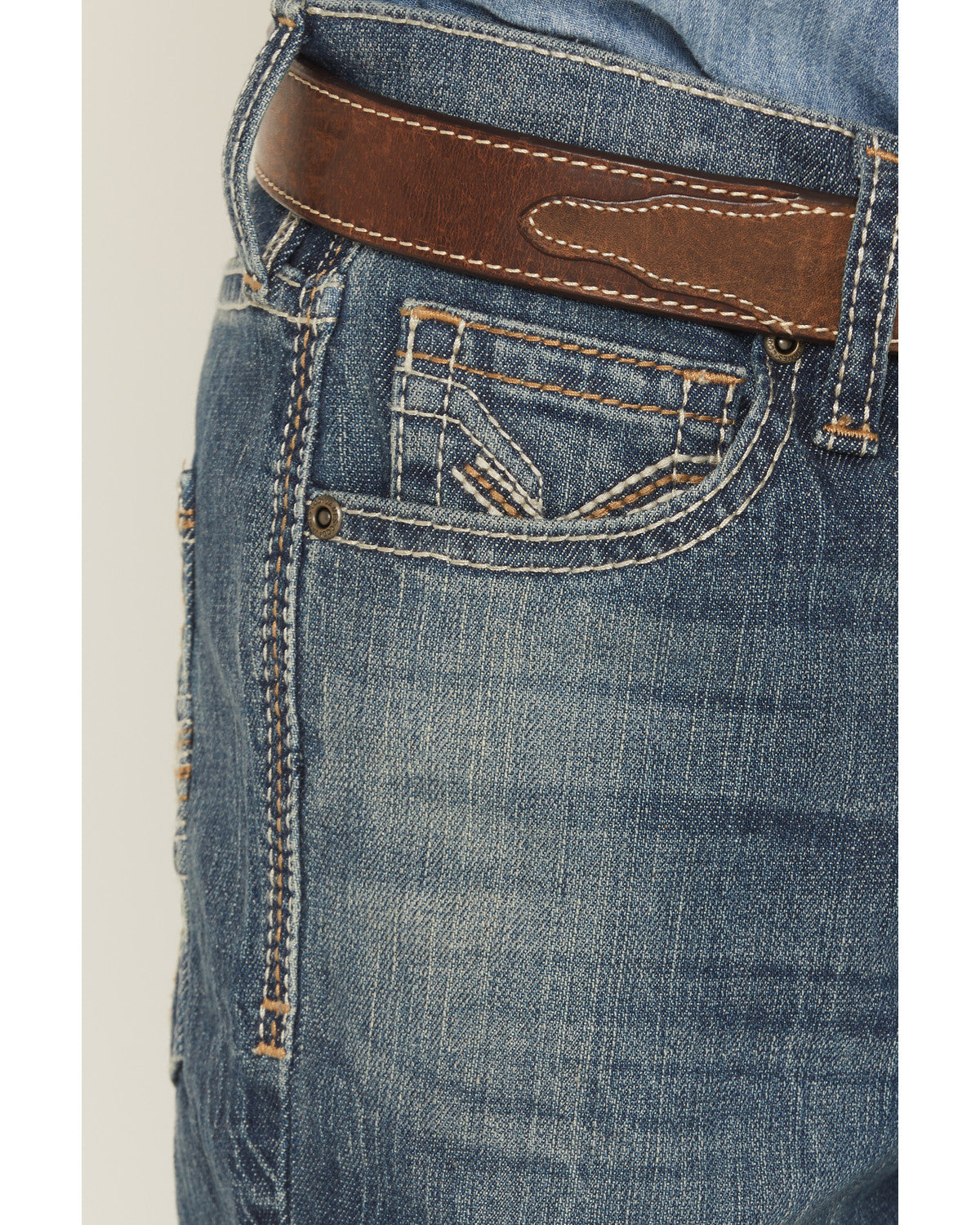 Boys' Texas Dark Wash Relaxed Bootcut Stretch Denim Jeans Dark Wash