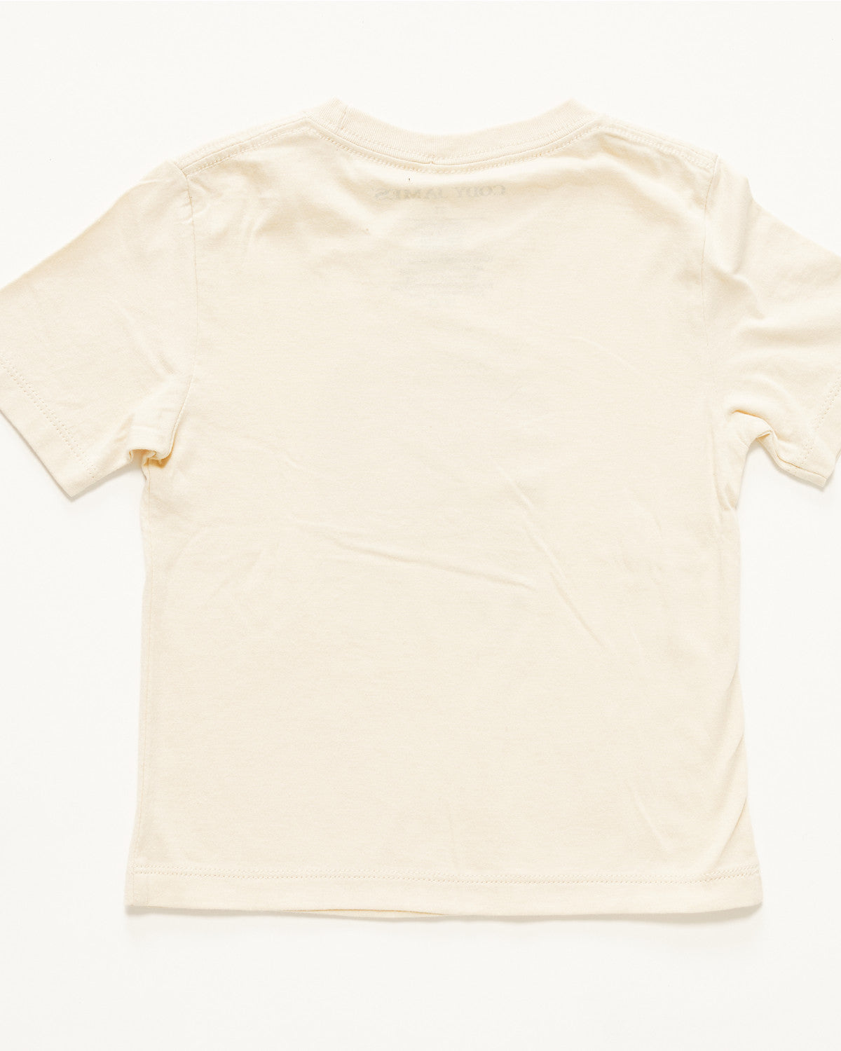 Toddler Boys' Wild Lil Cowboy Short Sleeve Graphic T-Shirt Cream