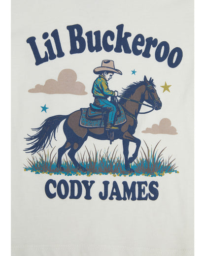 Toddler Boys' Lil Buckaroo Short Sleeve Graphic T-Shirt Natural