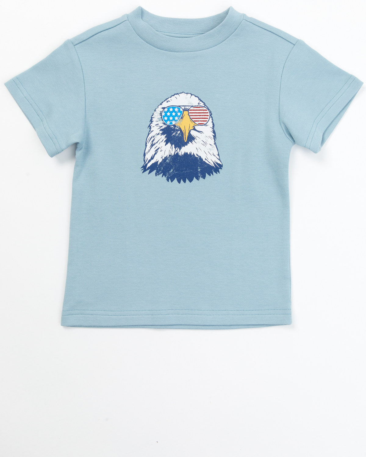Toddler Boys' USA Shirt and Shorts - 2 Piece Set Blue