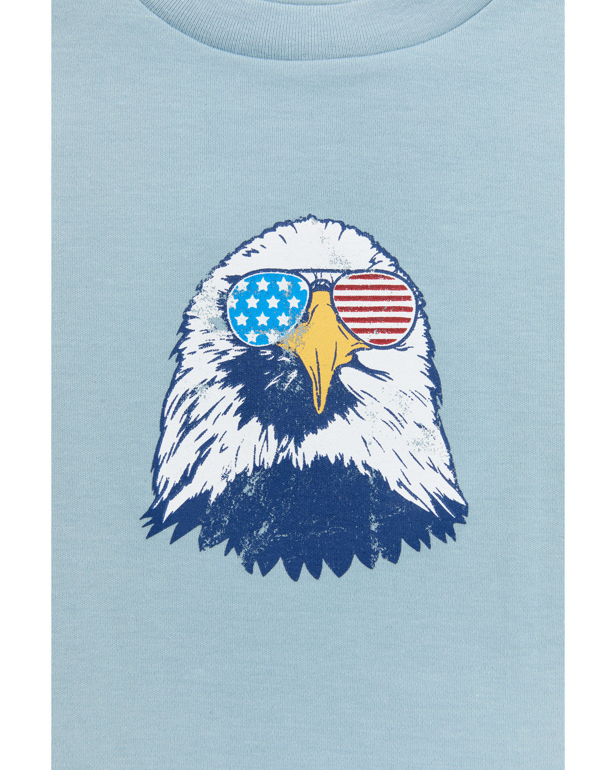 Toddler Boys' USA Shirt and Shorts - 2 Piece Set Blue