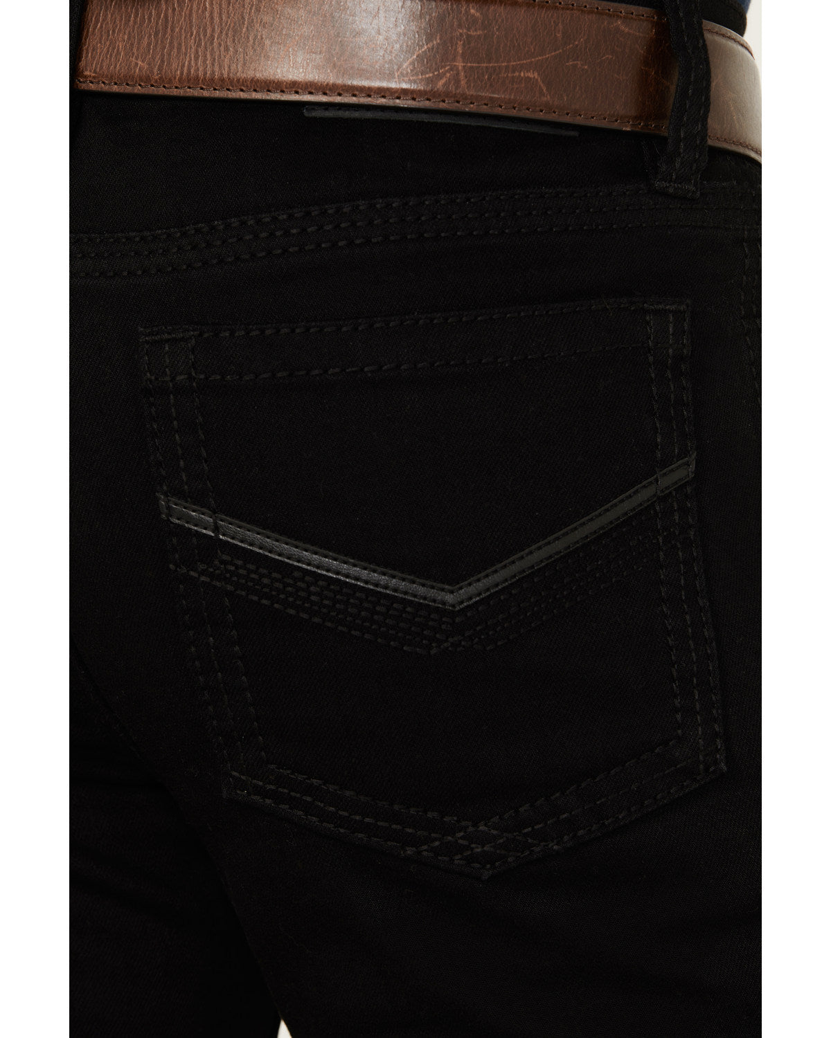 Men's Midnight Wash Jackson Slim Straight Stretch Denim Jea Black