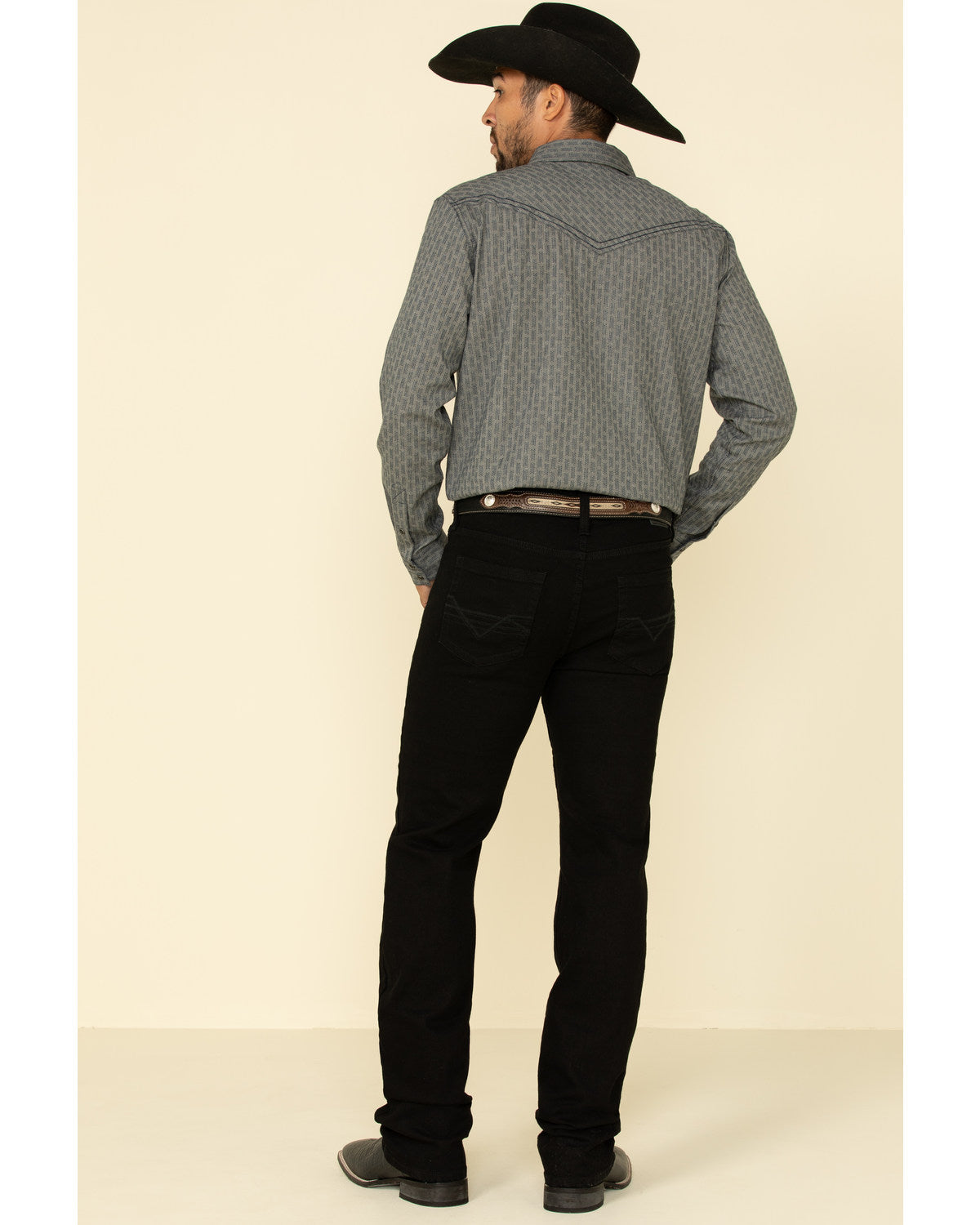 Men's Night Rider Wash Jackson Slim Stackable Straight Stre Black