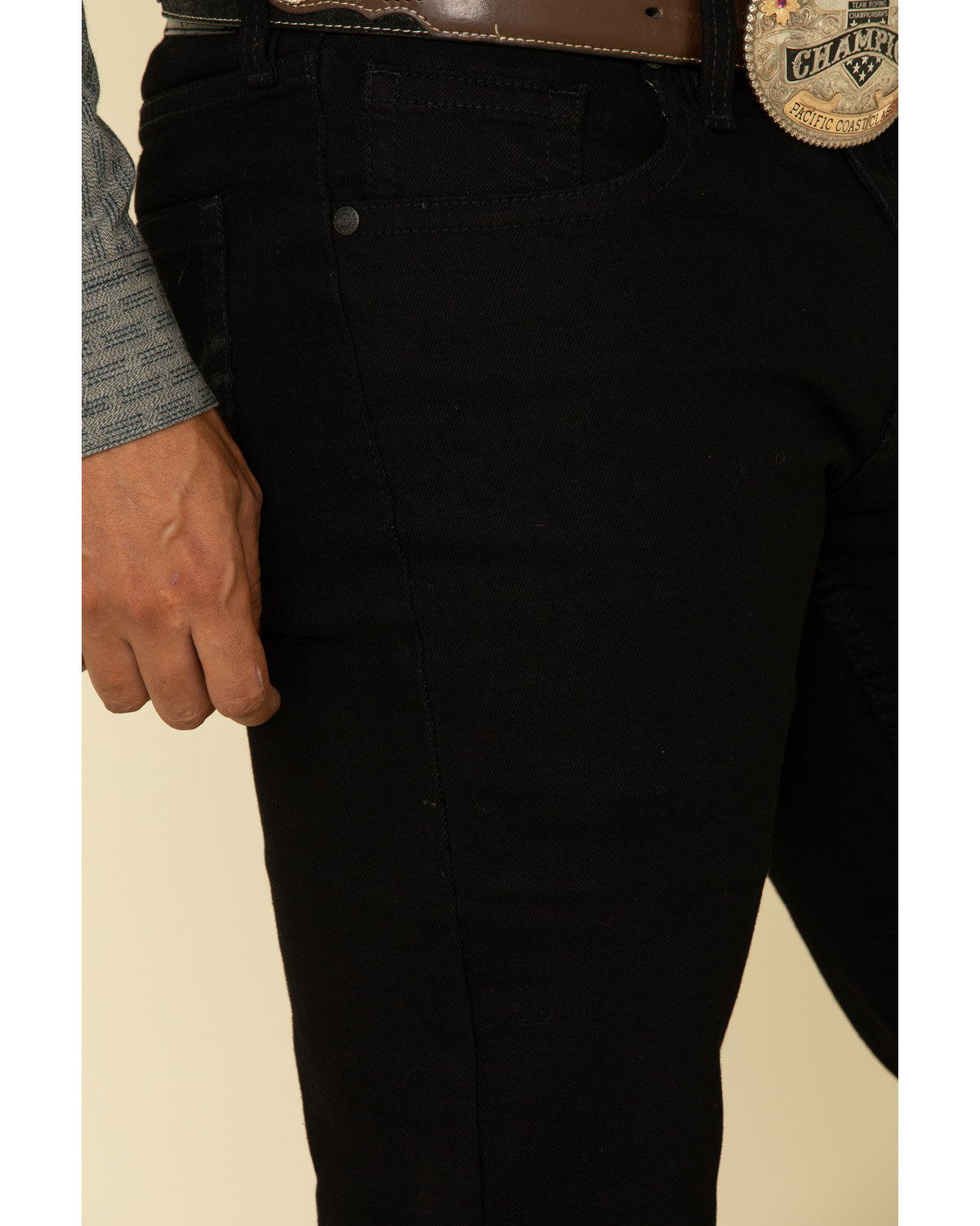 Men's Night Rider Wash Jackson Slim Stackable Straight Stre Black
