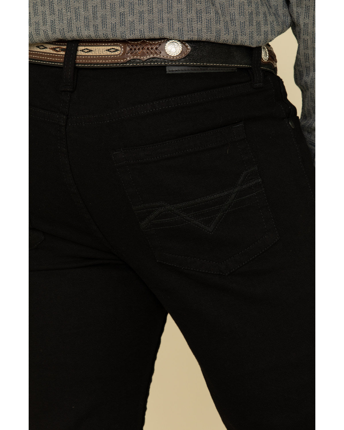 Men's Night Rider Wash Jackson Slim Stackable Straight Stre Black