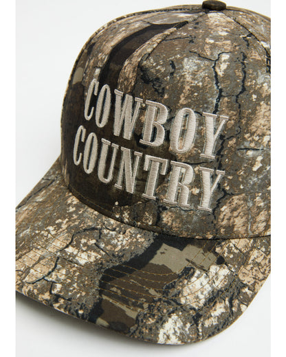 Men's Cowboy Country Ball Cap Camouflage