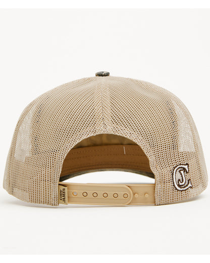 Men's Rodeo Days Camo Ball Cap Black