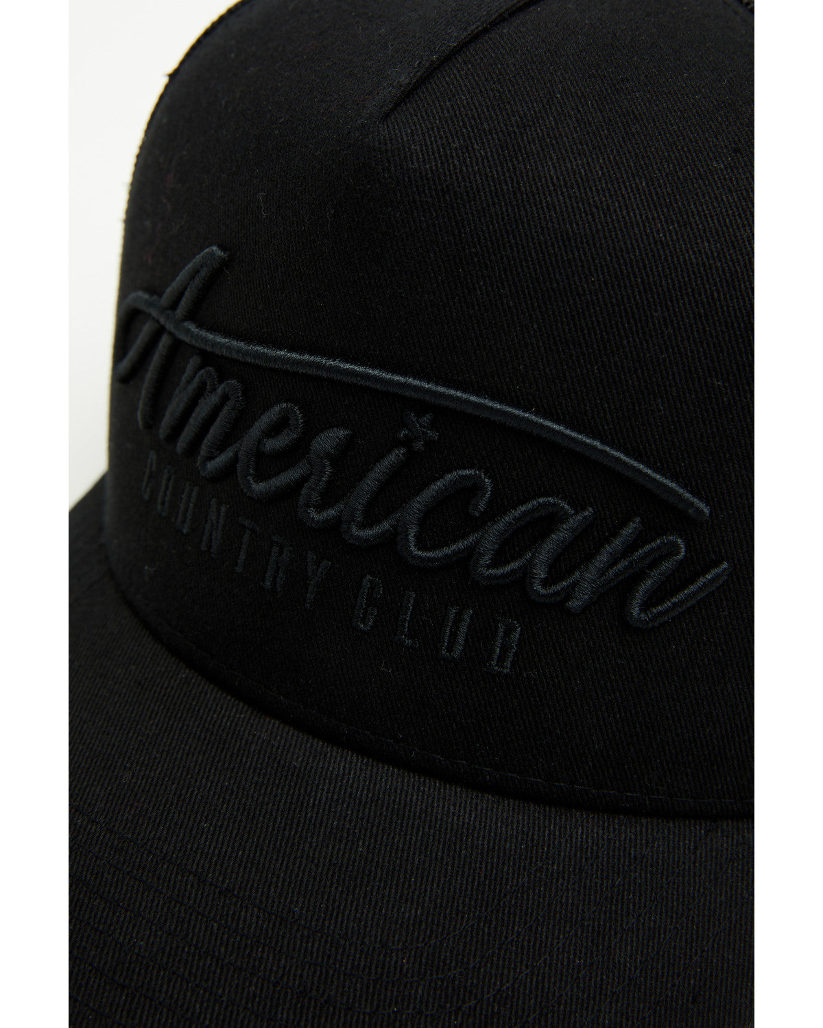 Men's American Country Ball Cap Black
