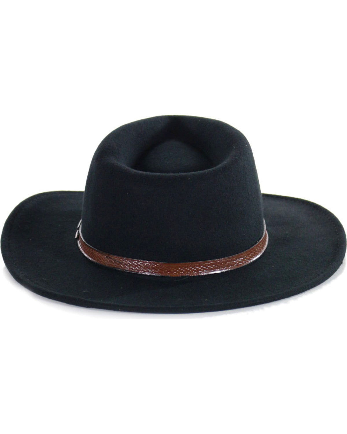 Men's Durango Crushable Felt Western Fashion Hat Black