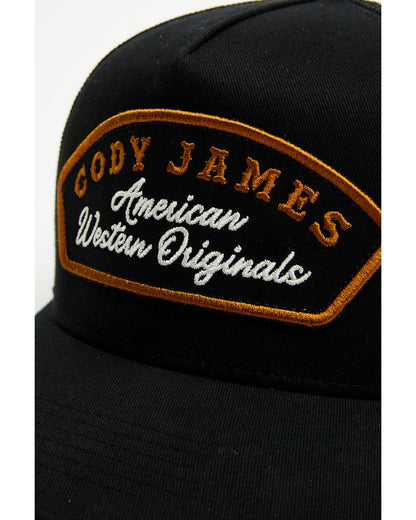 Men's Logo Twill Ball Cap Black