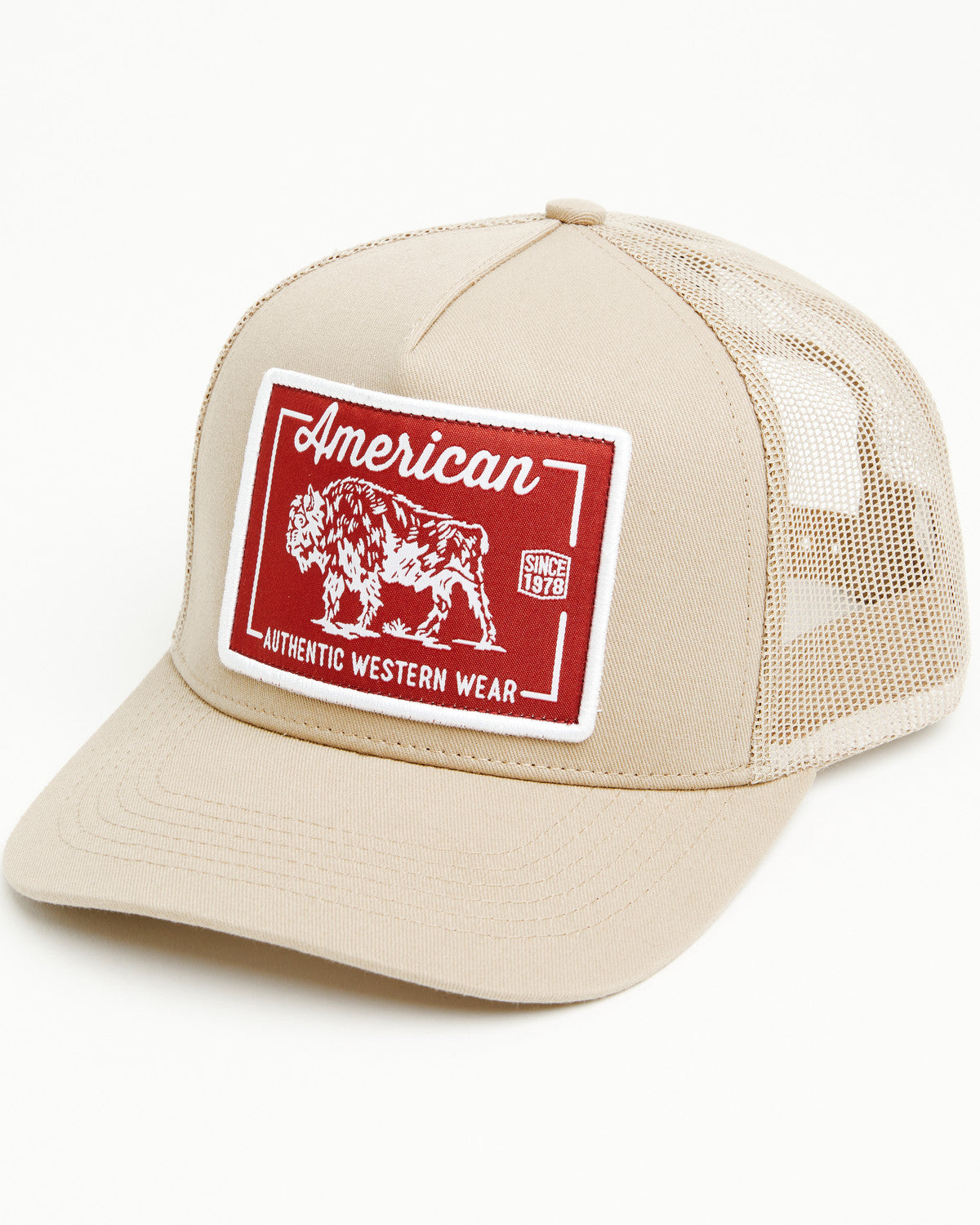 Men's American Buffalo Ball Cap Brown