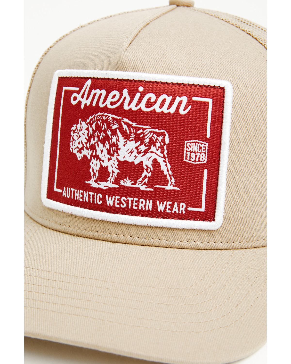 Men's American Buffalo Ball Cap Brown