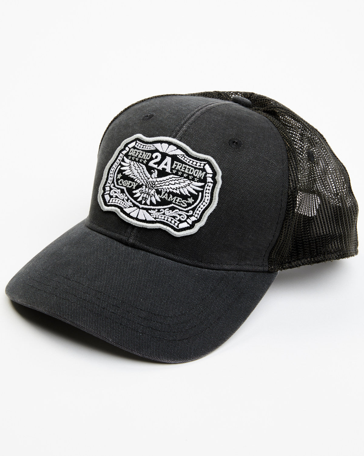 Men's 2A Freedom Eagle Ball Cap Black