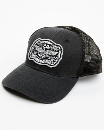 Men's 2A Freedom Eagle Ball Cap Black