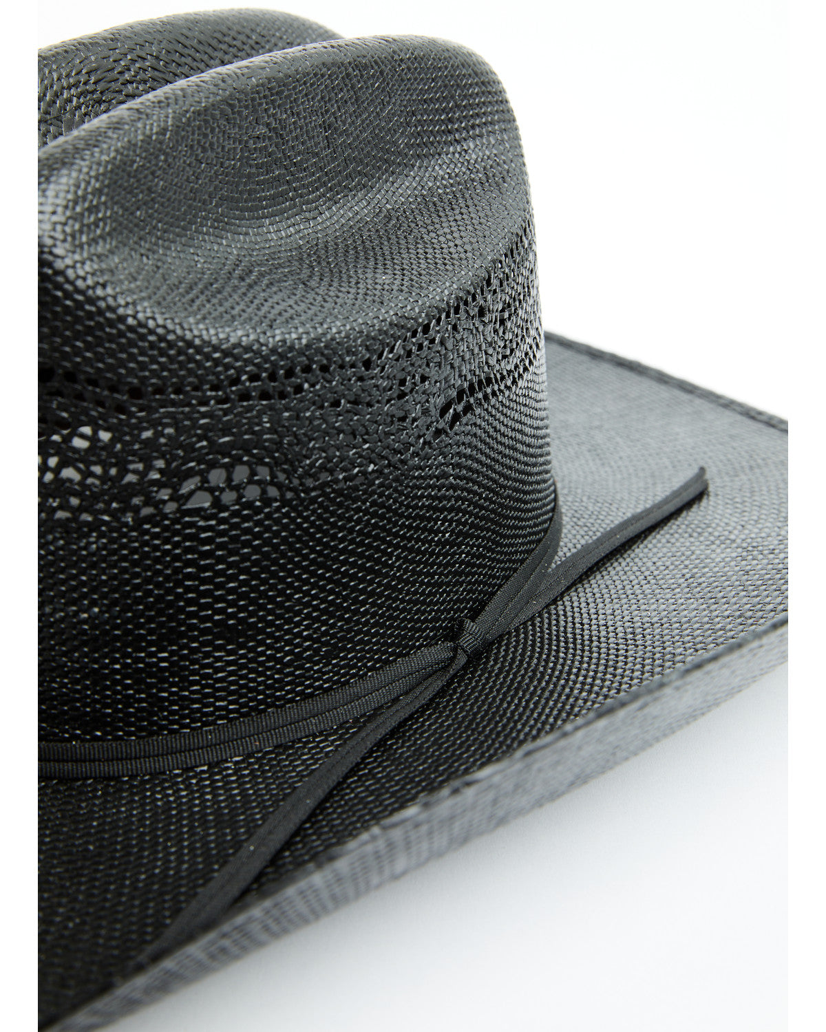 Men's Bangora 15X Straw Cowboy Hat Black
