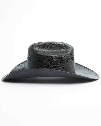 Men's Bangora 15X Straw Cowboy Hat Black
