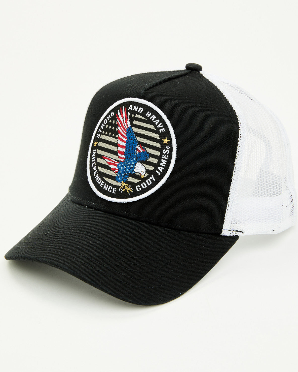 Men's Independence Ball Cap Black/white