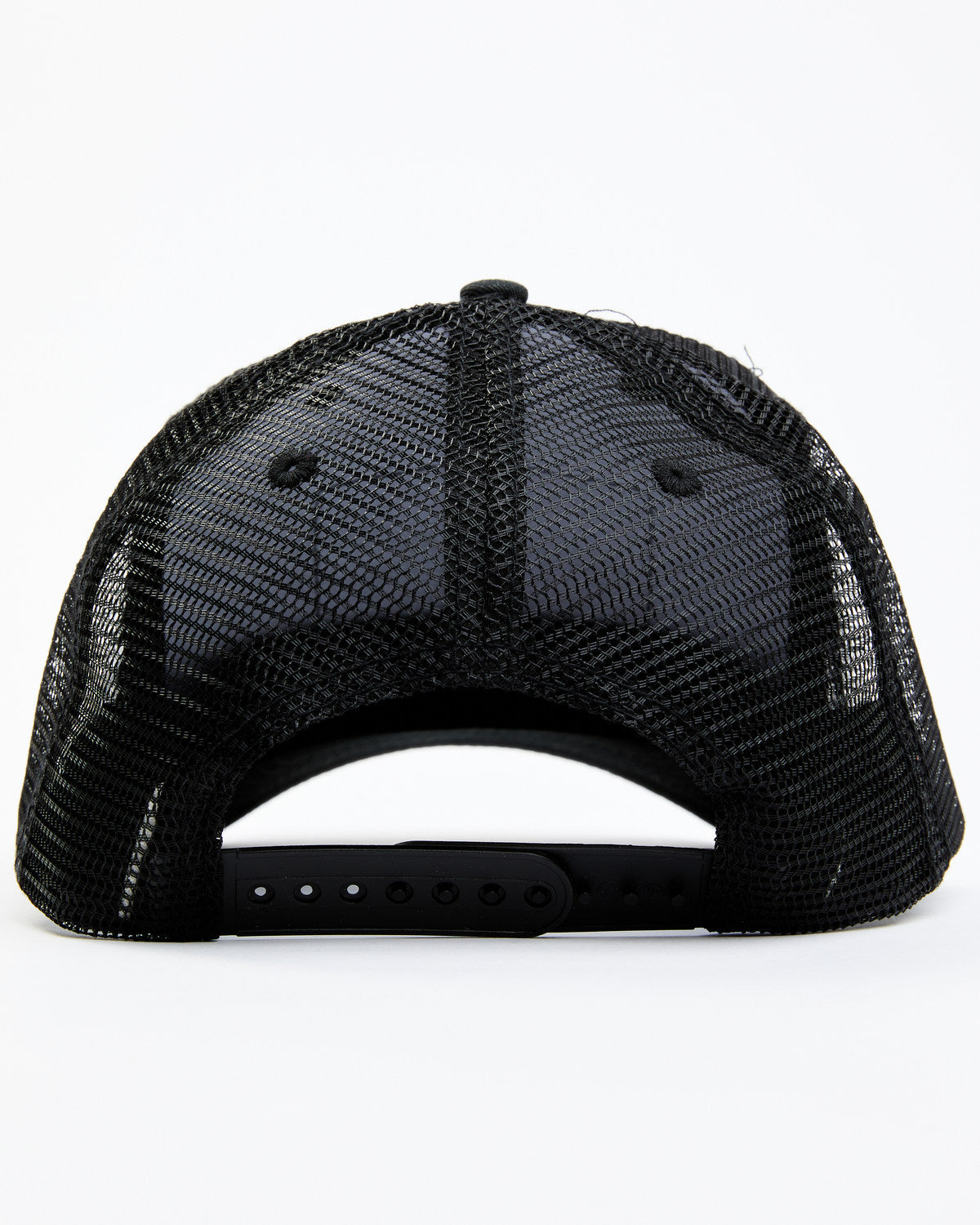 Men's American Flag Patch Ball Cap Black