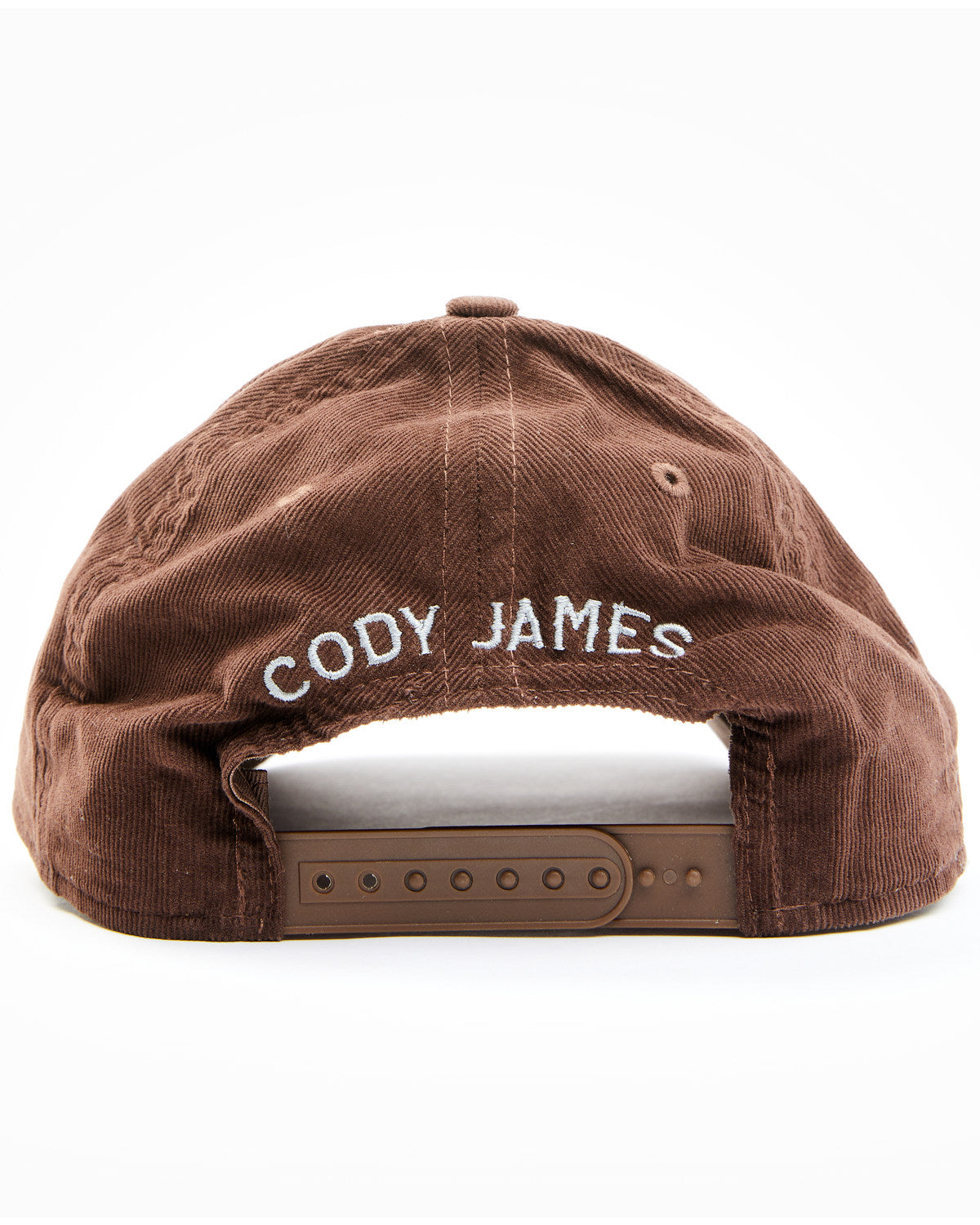 Men's Corduroy True American Logo Patch Ball Cap Brown