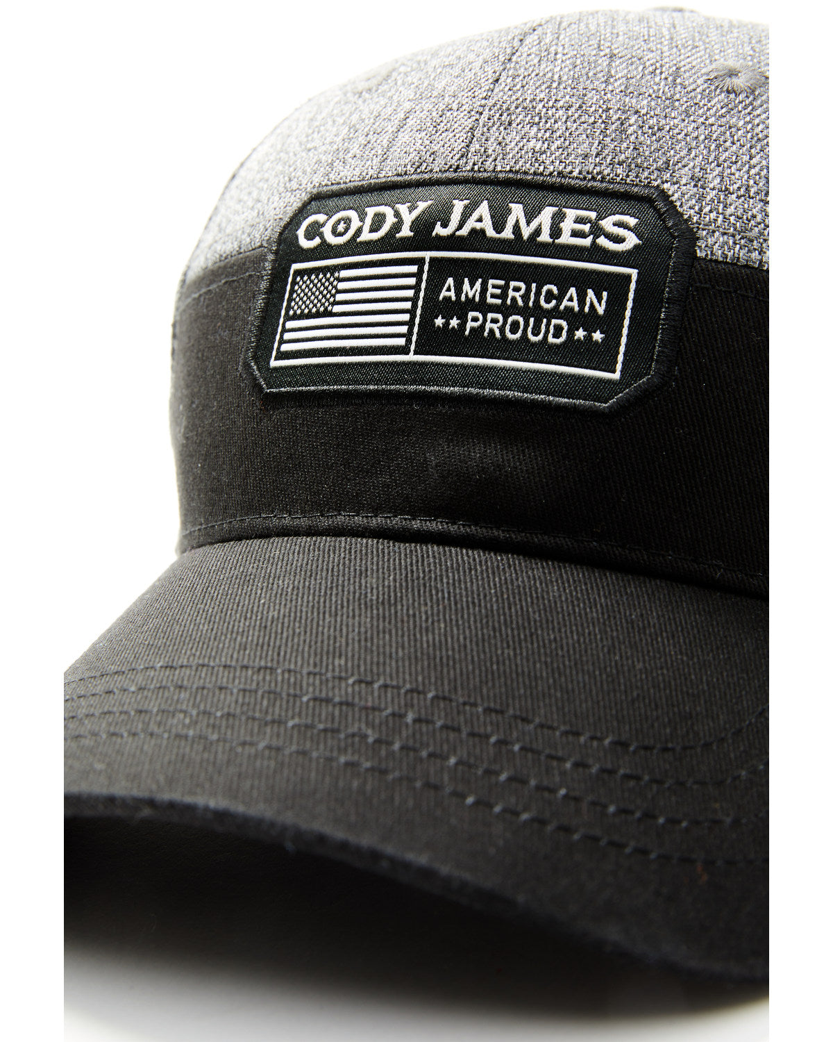 Men's American Proud Patch Ball Cap Black