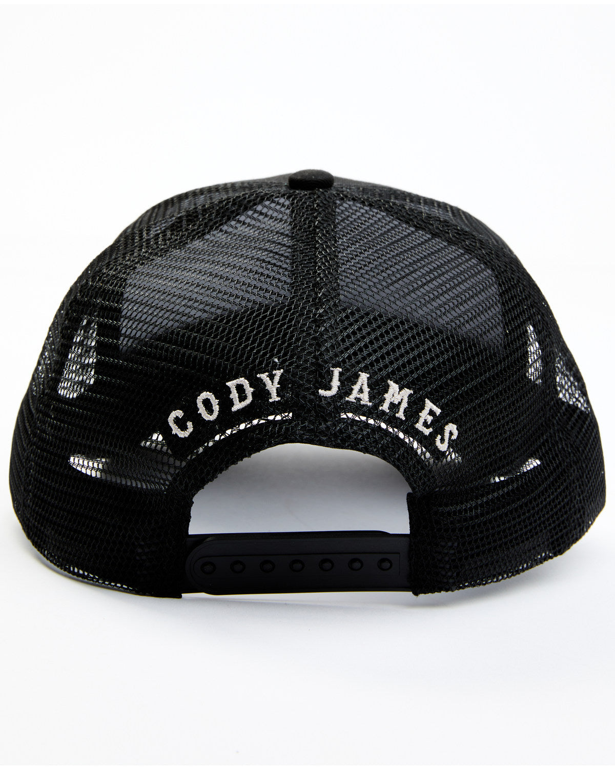 Men's Distressed Snake Flag Ball Cap Black