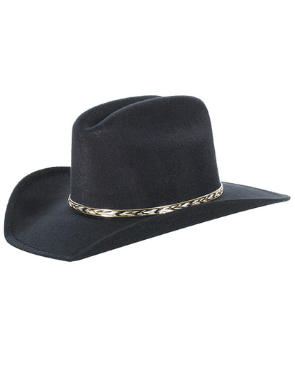 Kids' Felt Cowboy Hat Black
