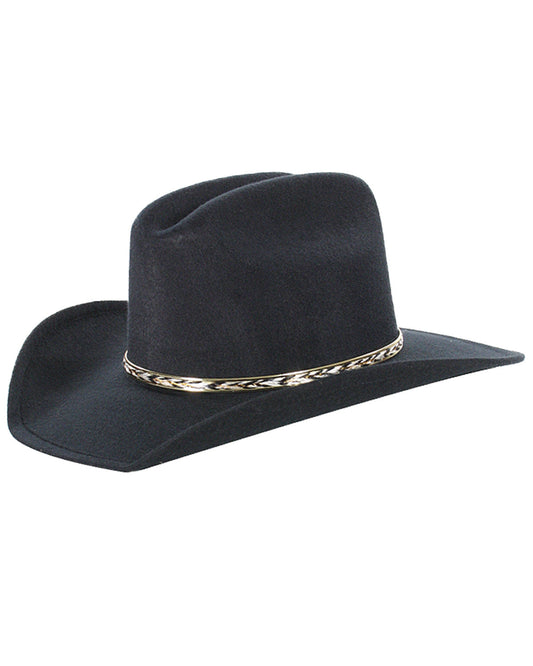 Kids' Felt Cowboy Hat Black