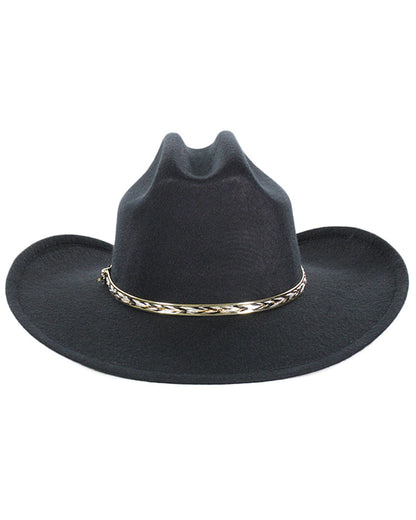 Kids' Felt Cowboy Hat Black