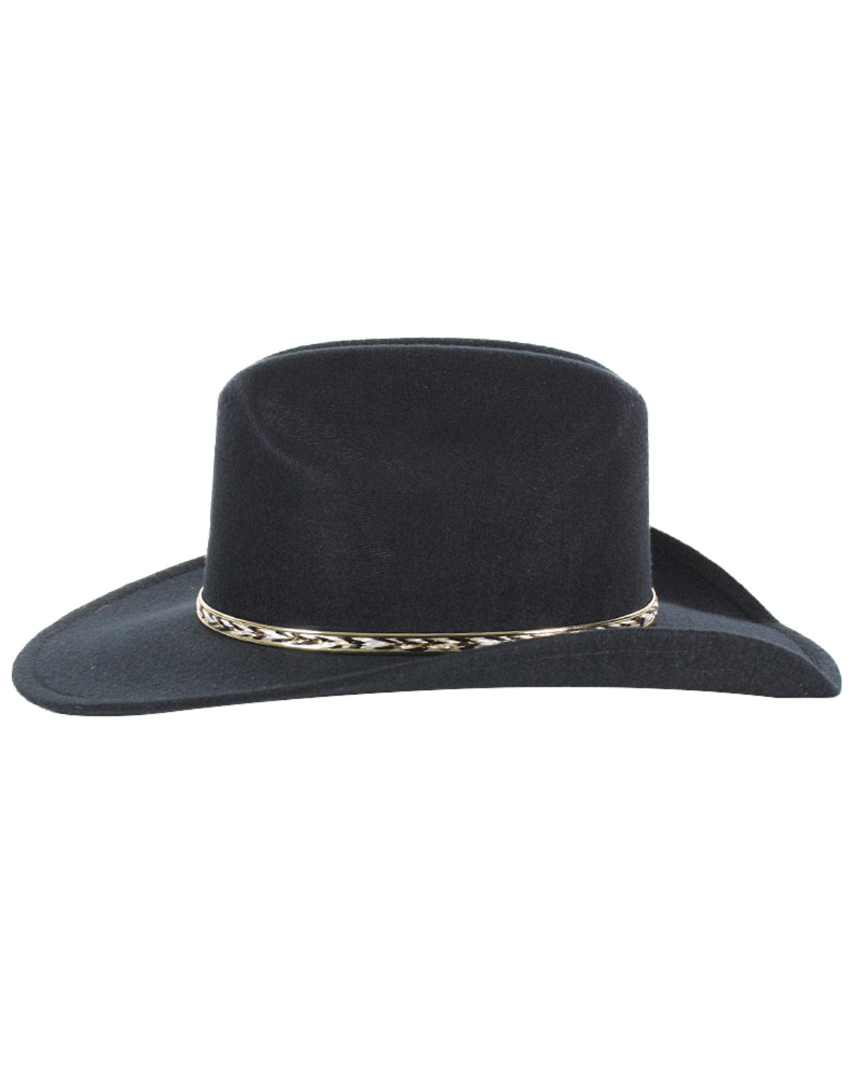 Kids' Felt Cowboy Hat Black
