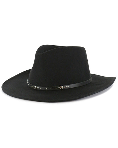 Men's Sedona 2X Wool Felt Western Fashion Hat Black