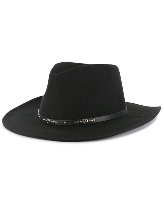 Men's Sedona 2X Wool Felt Western Fashion Hat Black