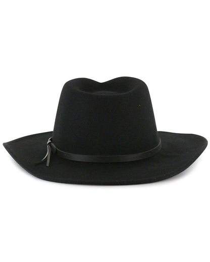 Men's Sedona 2X Wool Felt Western Fashion Hat Black