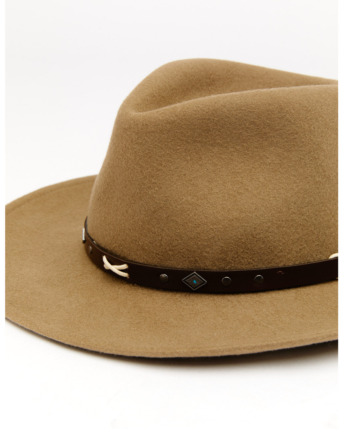 Men's Trec Wool Felt Western Hat Mushroom