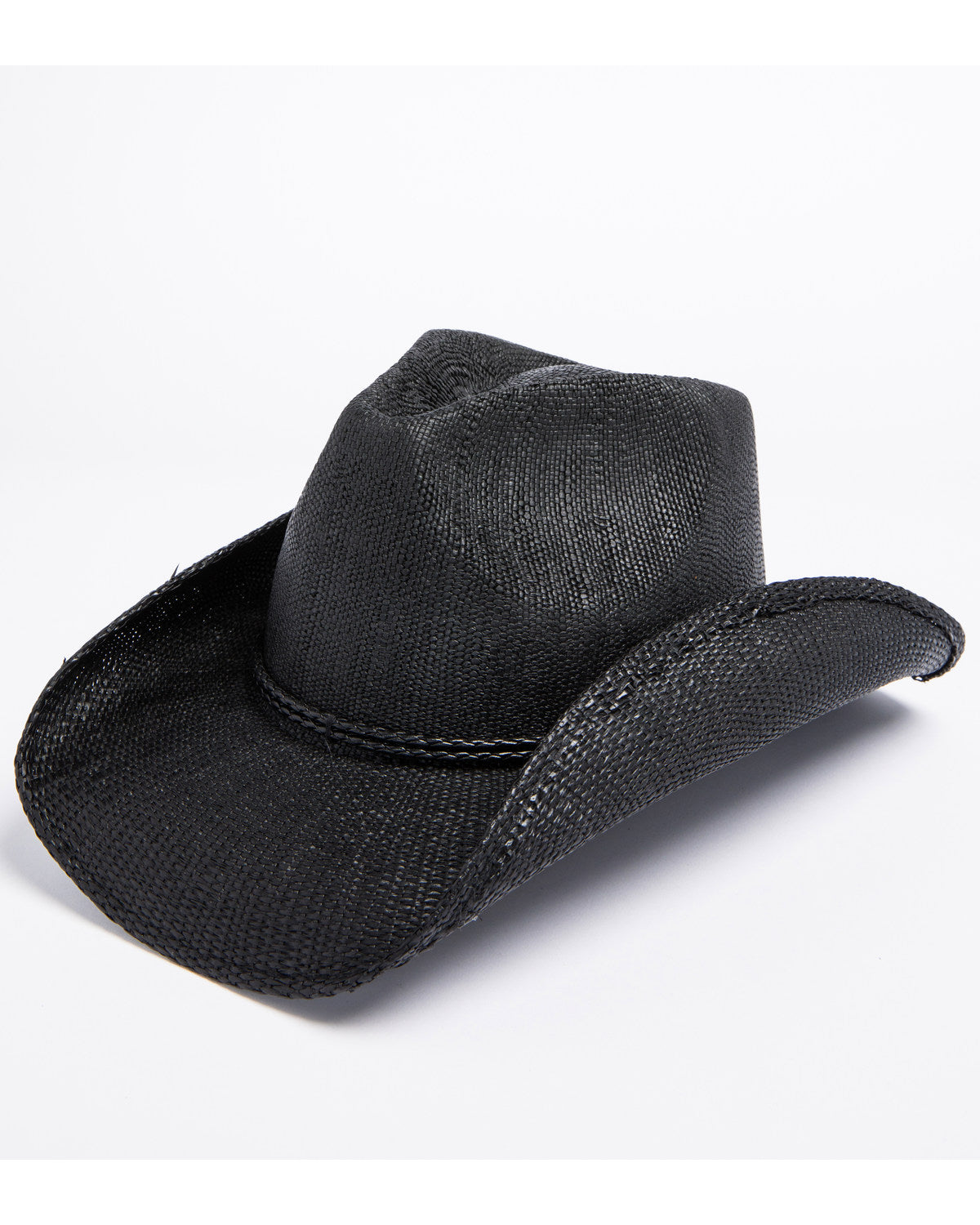 Kids' Straw Cowboy Hat Black