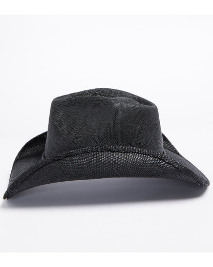 Kids' Straw Cowboy Hat Black