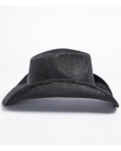 Kids' Straw Cowboy Hat Black